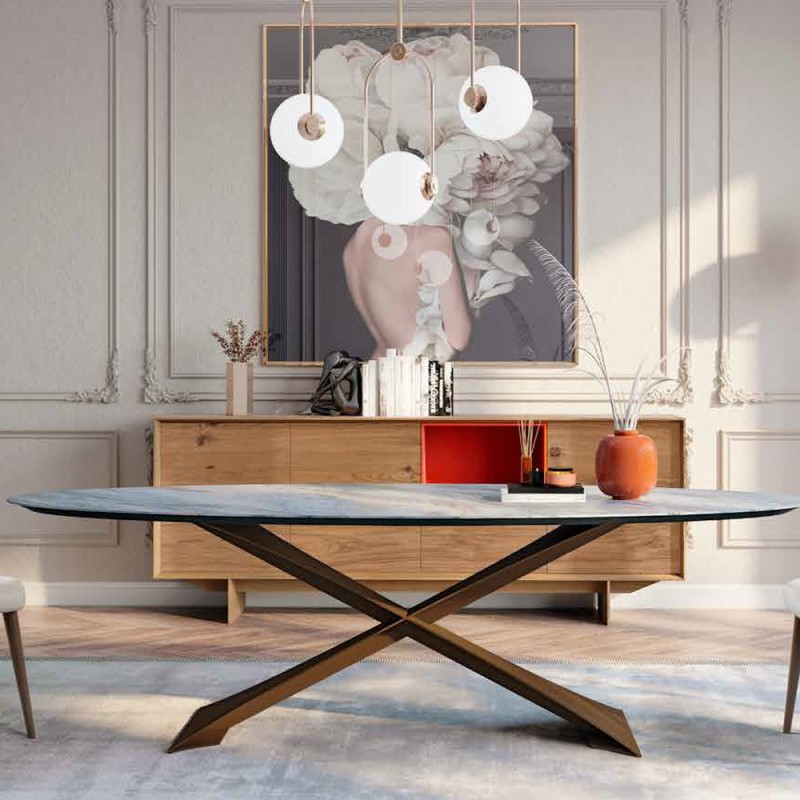 MESA VIK TAPA PORCELÁNICO