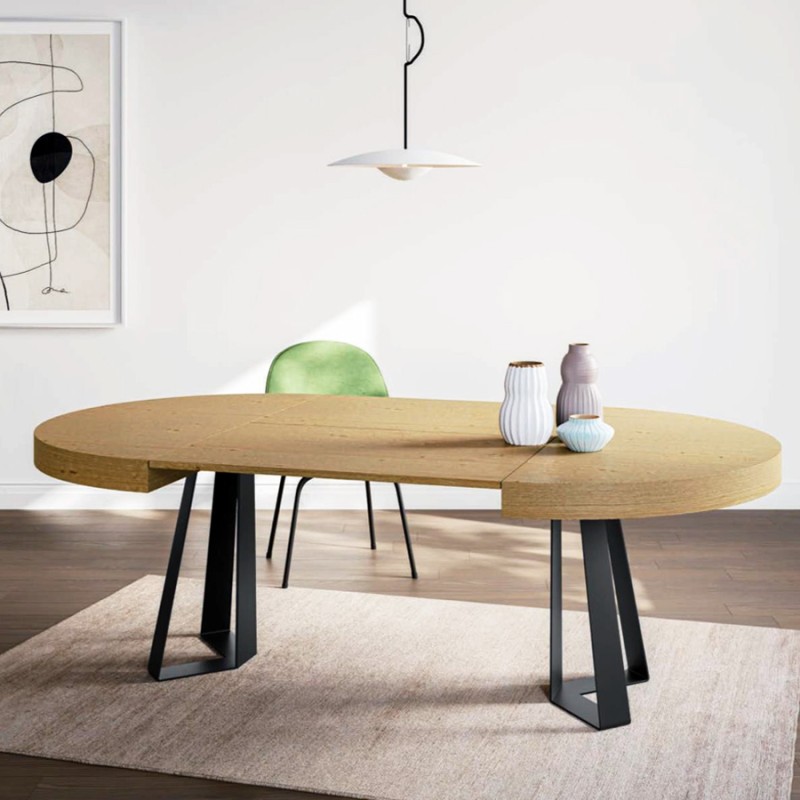 MESA REDONDA EXTENSIBLE VELVET
