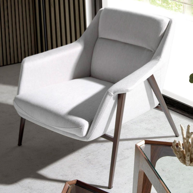 SILLÓN MODERNO ESTRUCTURA DE ACERO