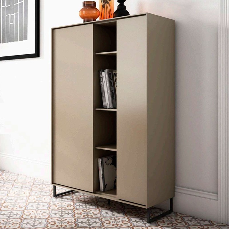 MUEBLE ALTO CON PUERTAS Y HUECO CENTRAL